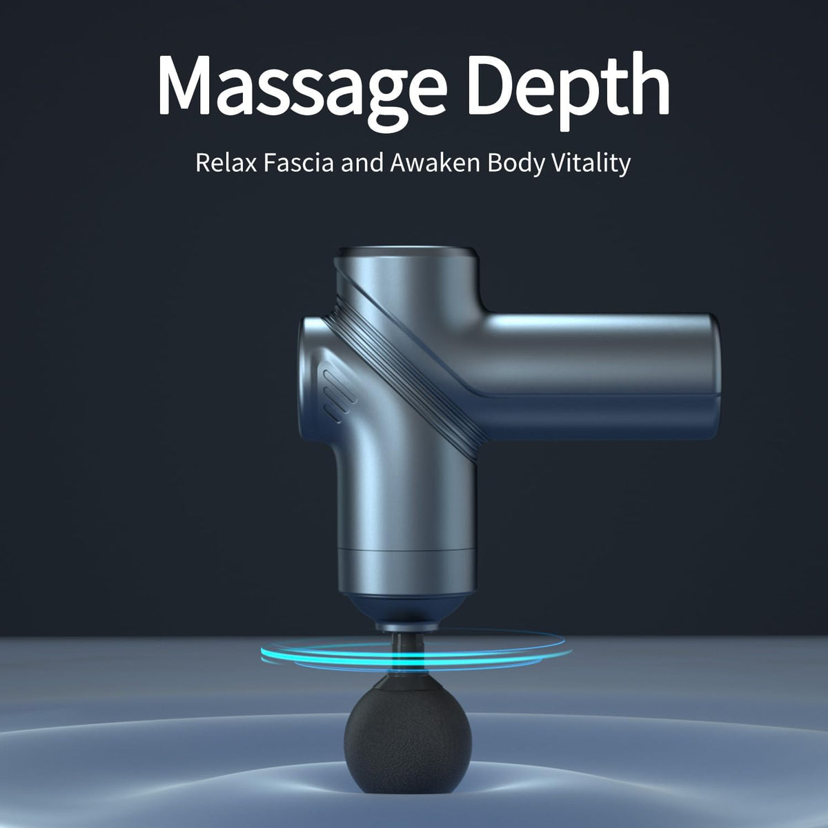 Massage Gun Deep Tissue Mini Muscle Massager for Pain Relief, Blue