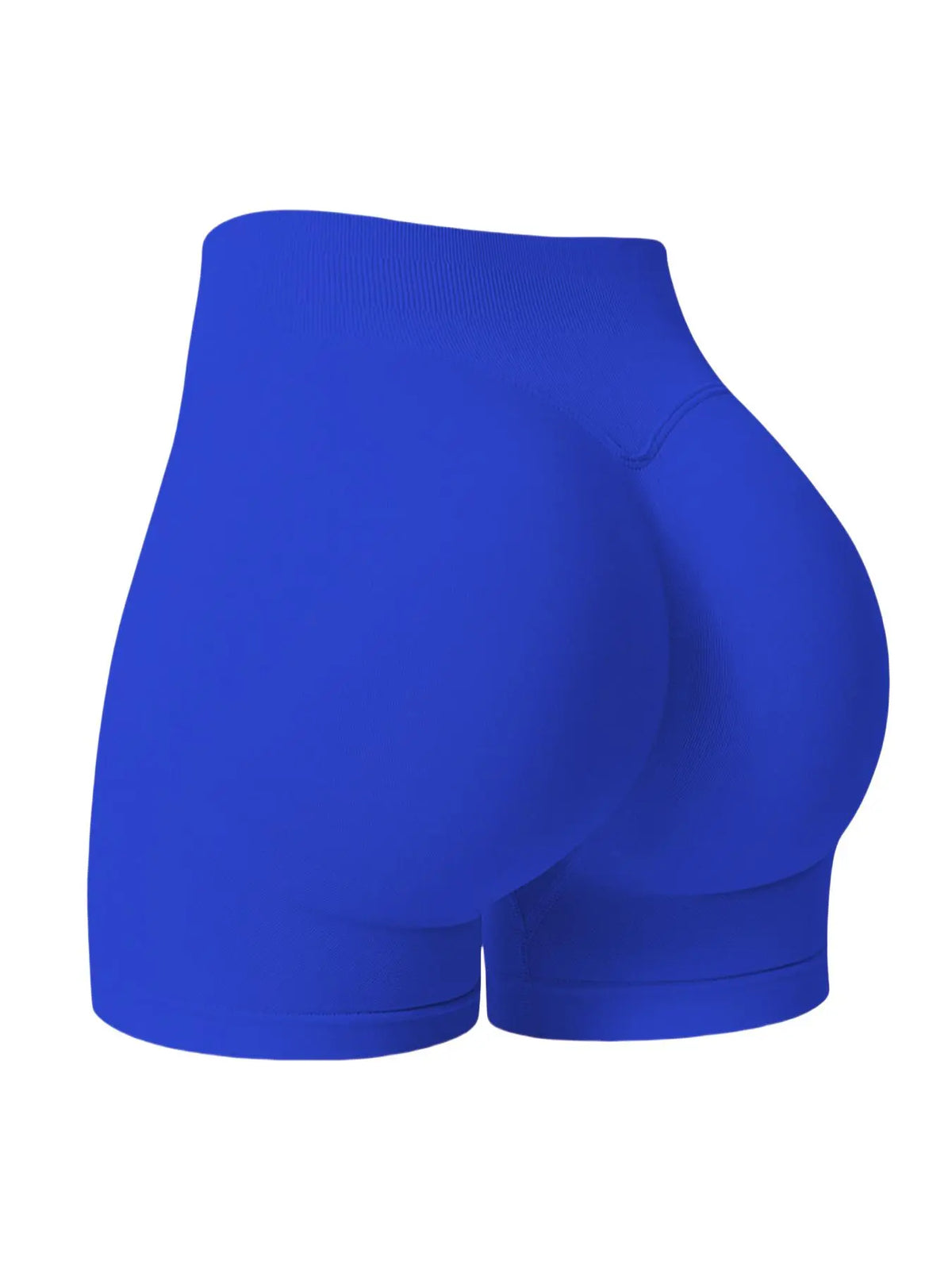 Women'S Solid Seamless Gym Shorts, Comfortable Breathable Skinny Shorts for Yoga Gym Workout, Ladies Sportswear for All Seasons